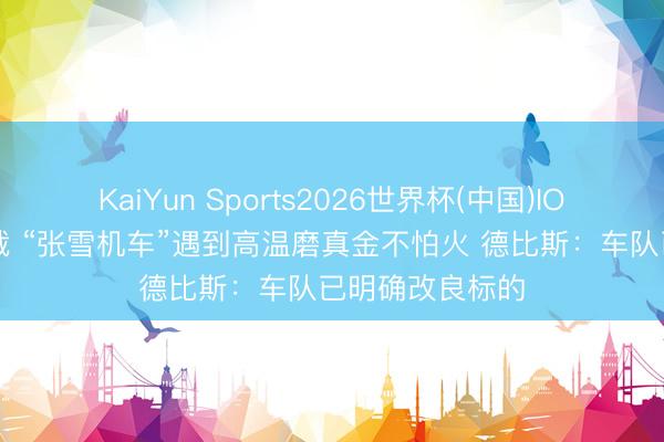 KaiYun Sports2026世界杯(中国)IOS/安卓官方下载 “张雪机车”遇到高温磨真金不怕火 德比斯:车队已明确改良标的
