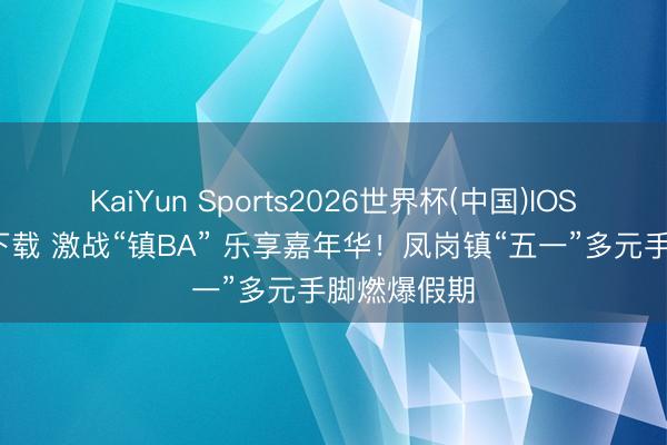 KaiYun Sports2026世界杯(中国)IOS/安卓官方下载 激战“镇BA” 乐享嘉年华!凤岗镇“五一”多元手脚燃爆假期